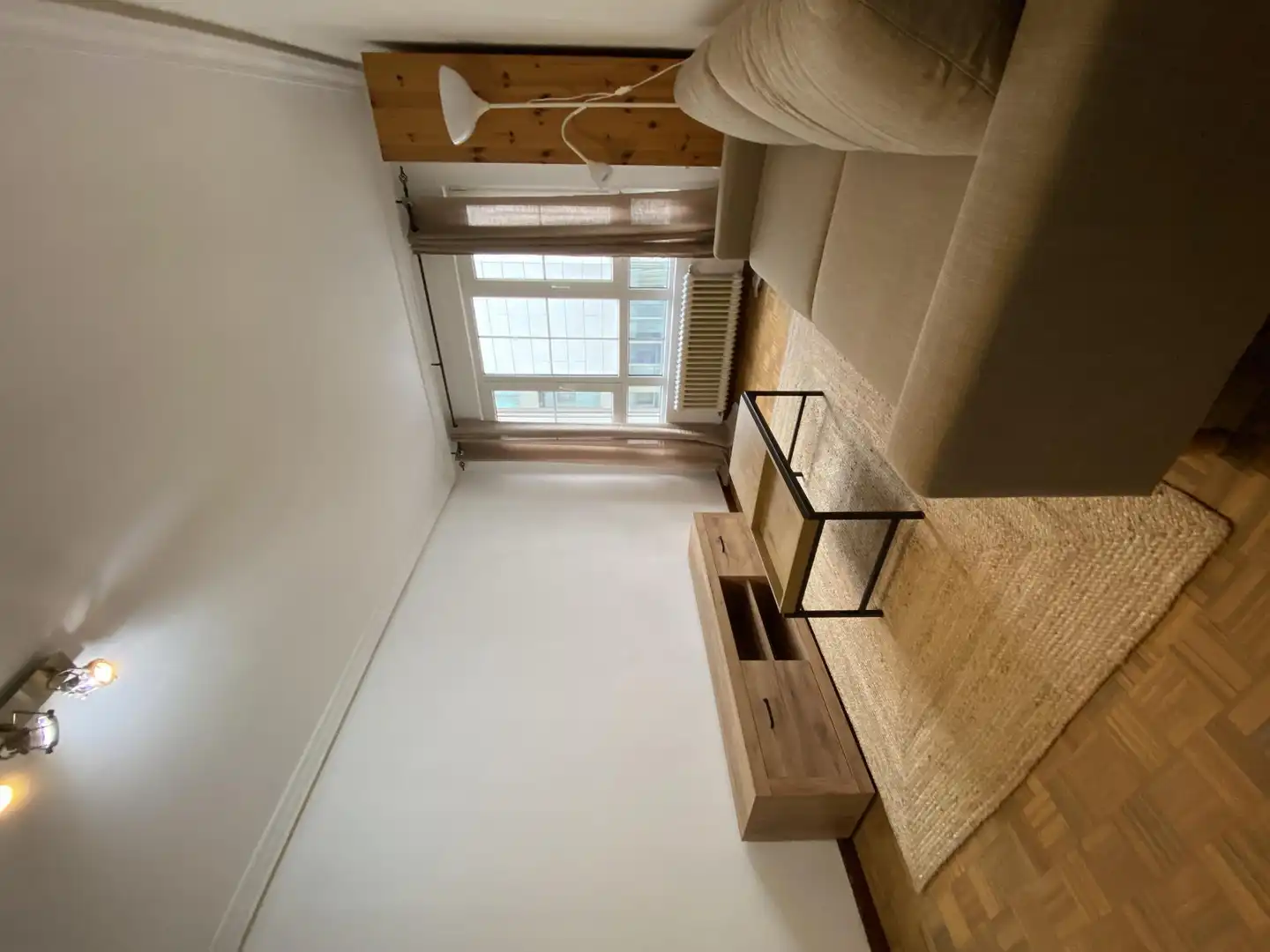 Living room of Flat for rent in Oviedo   with Heating, Parquet flooring and Terrace