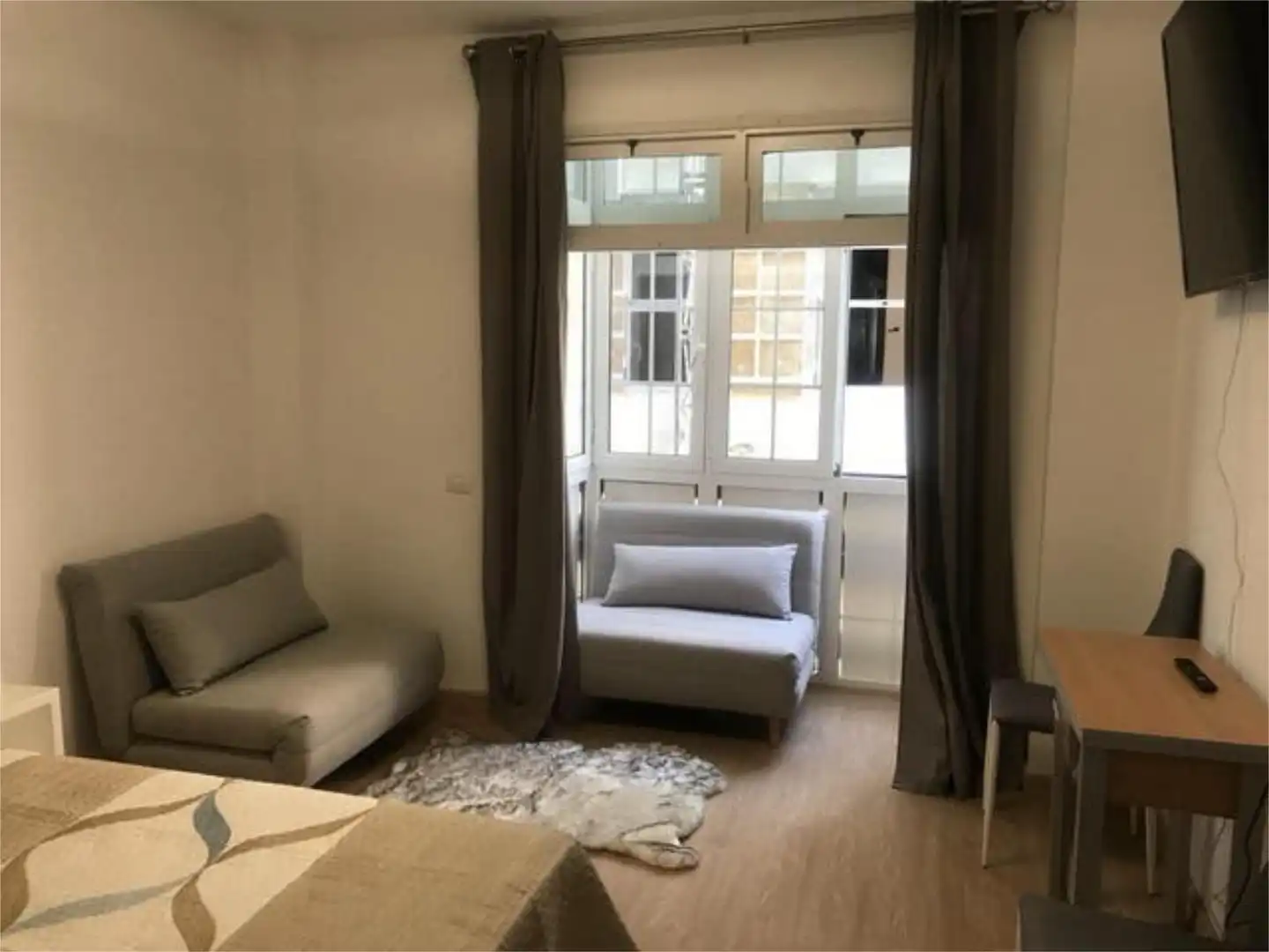 Habitación de Estudio de alquiler en Las Palmas de Gran Canaria con Terraza y Amueblado