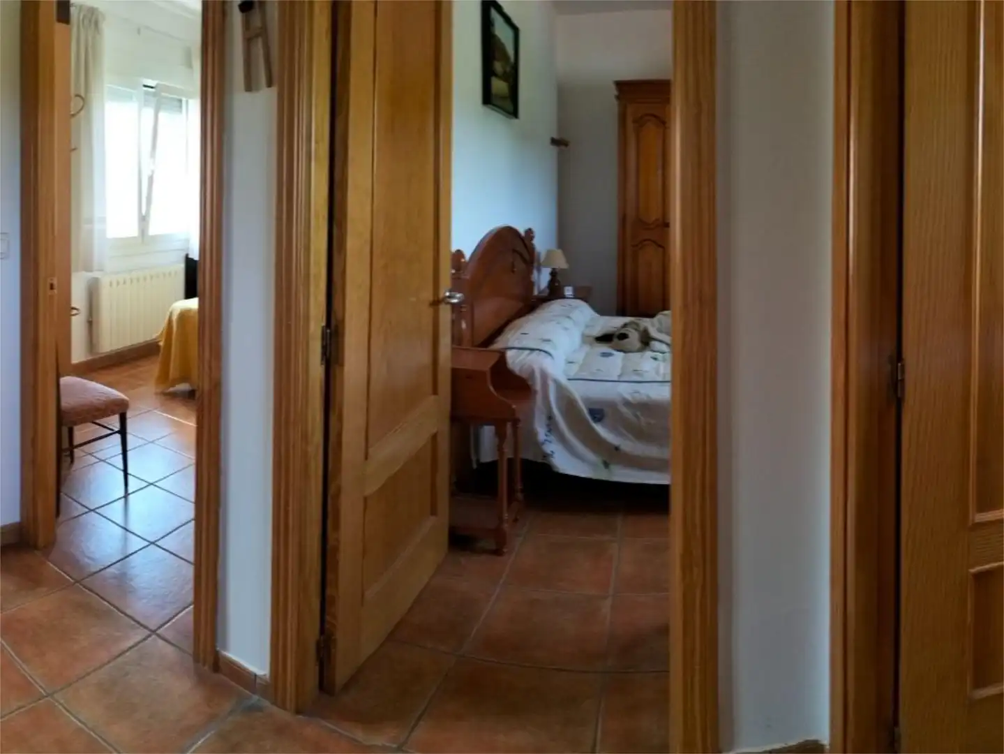 Schlafzimmer von Wohnung zum Verkauf in Pedroso de Acim mit Klimaanlage und Heizung