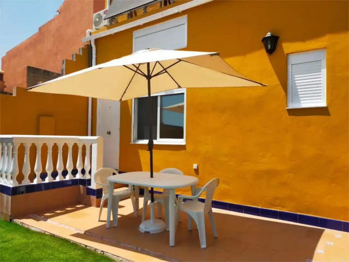 Terrasse von Wohnung zur Miete in Málaga Capital mit Heizung, Privatgarten und Terrasse
