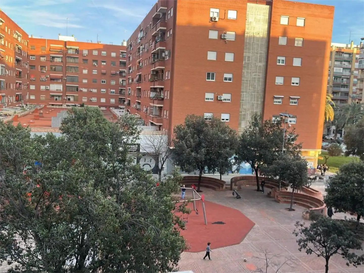 Vista exterior de Pis de lloguer en Valencia amb Calefacció, Parquet i Terrassa