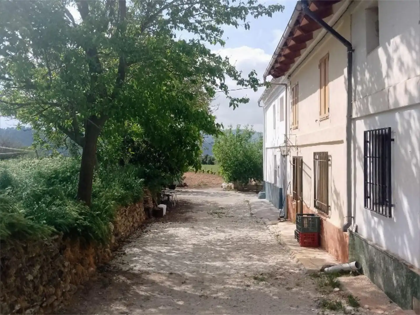 Vista exterior de Casa adosada en venta en Fornes con Jardín privado, Terraza y Balcón