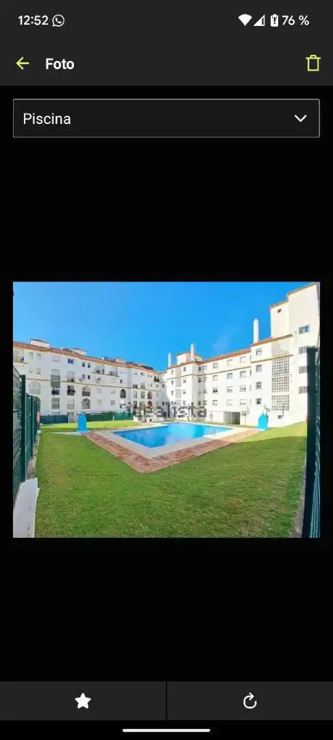 Flat for sale in Calle Luis Buñuel, 15, Huerta Nueva Exterior view of Flat for sale in Estepona with Private garden, Terrace and Swimming Pool