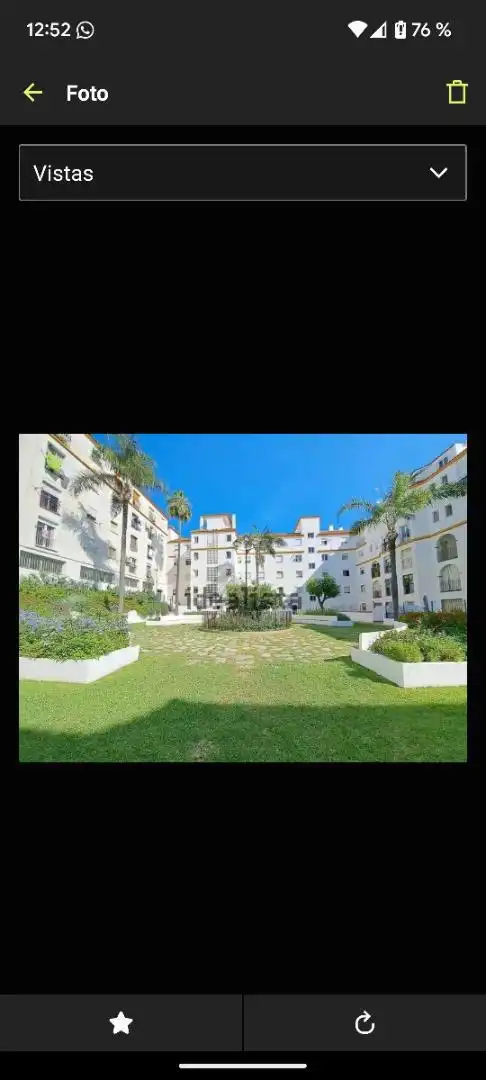 Flat for sale in Calle Luis Buñuel, 15, Huerta Nueva Exterior view of Flat for sale in Estepona with Private garden, Terrace and Swimming Pool