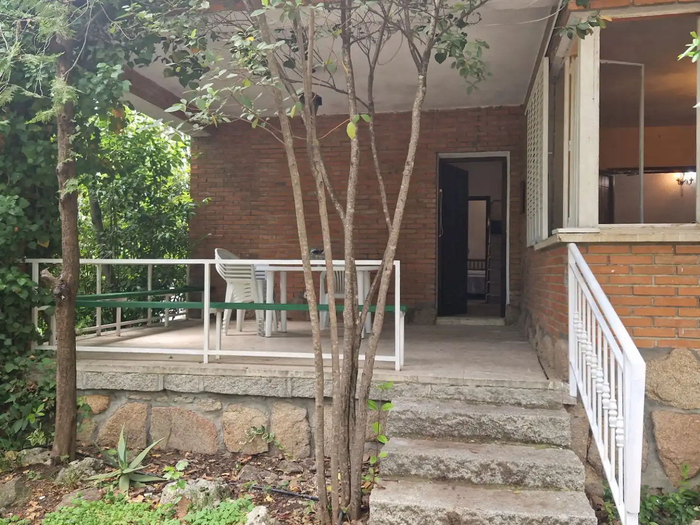Terraza de Casa o chalet de alquiler en La Adrada  con Calefacción, Jardín privado y Terraza