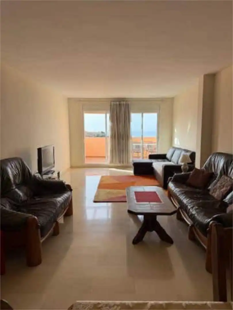 Flat for rent in Calahonda Living room of Flat for rent in Mijas with Heating, Private garden and Terrace