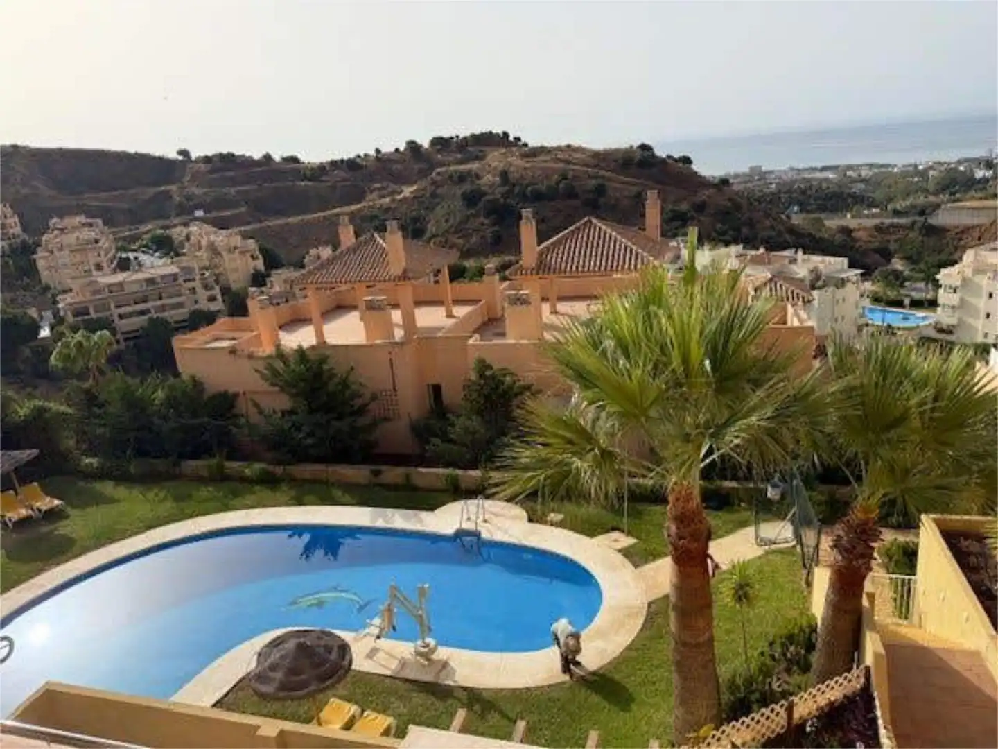Flat for rent in Calahonda Garden of Flat for rent in Mijas with Heating, Private garden and Terrace