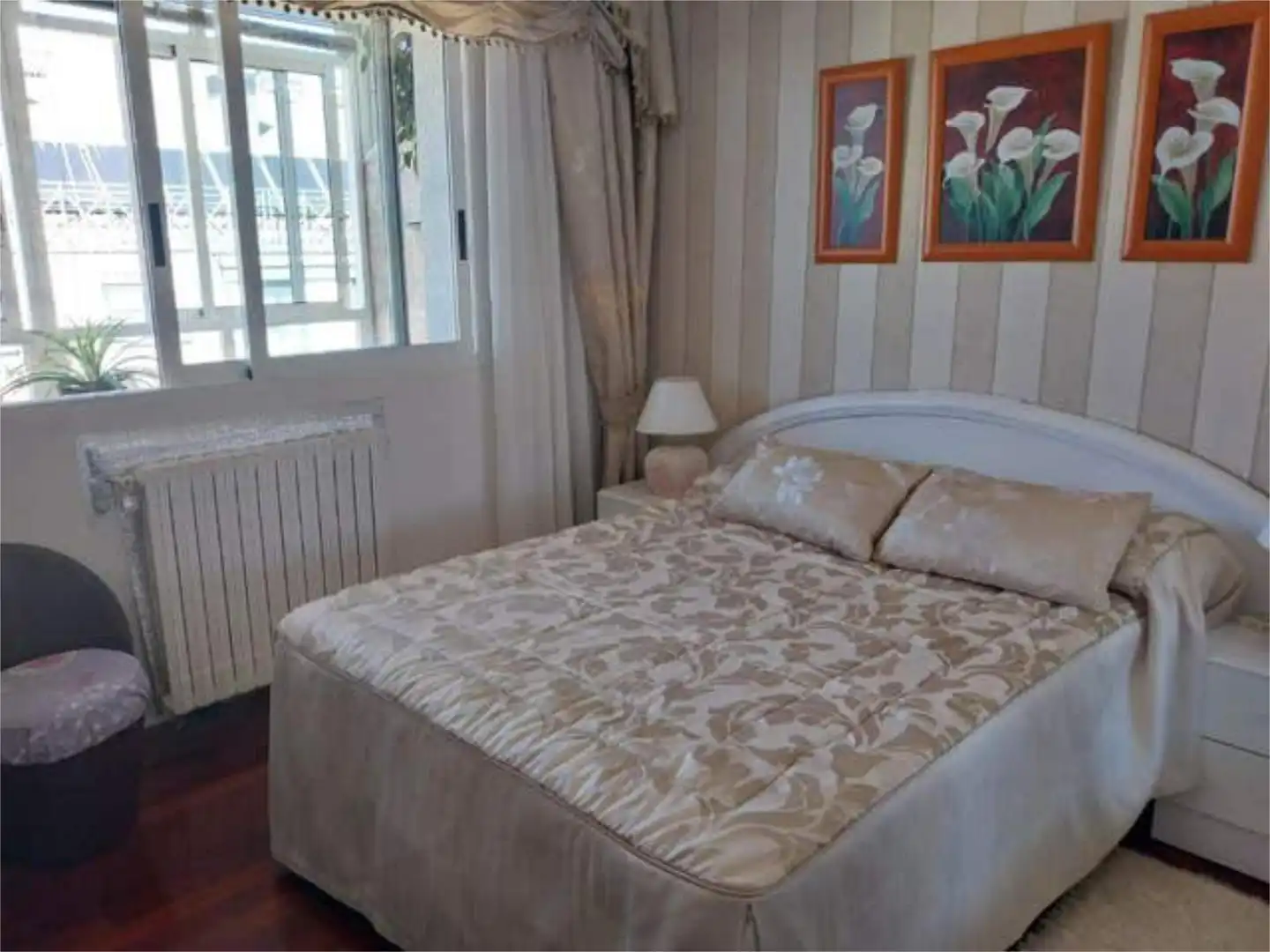 Bedroom of Flat for rent in Monforte de Lemos  with Heating, Terrace and Storage room