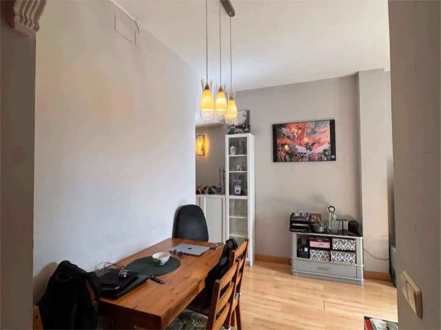 Piso en venta en Calle de Juan Martín El Empecinado, 6, Palos de Moguer Comedor de Piso en venta en Madrid con Aire acondicionado, Amueblado y Balcón