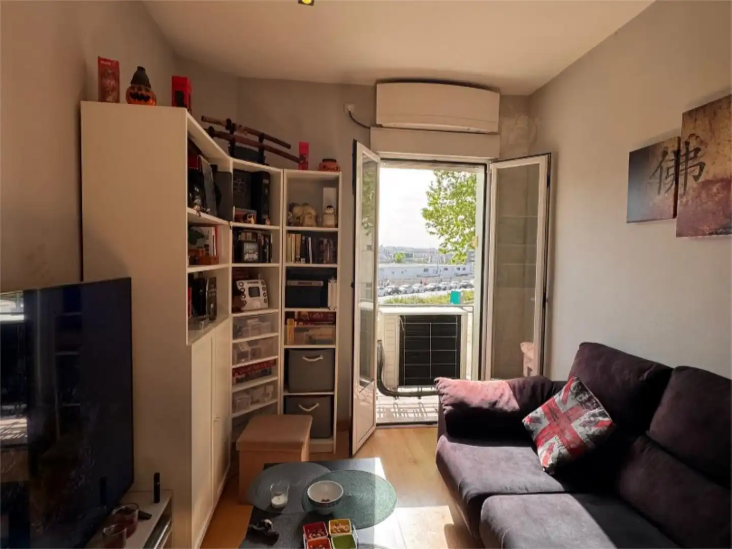 Balcony of Flat for sale in  Madrid Capital  with Air Conditioner and Balcony