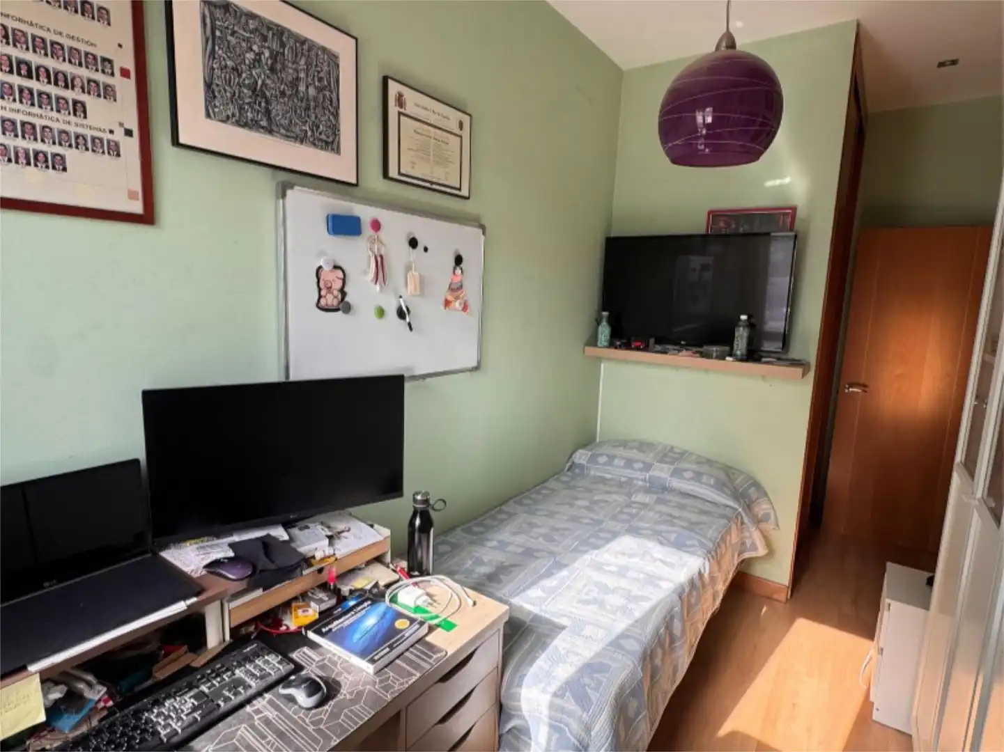 Piso en venta en Calle de Juan Martín El Empecinado, 6, Palos de Moguer Habitación de Piso en venta en Madrid con Aire acondicionado, Amueblado y Balcón
