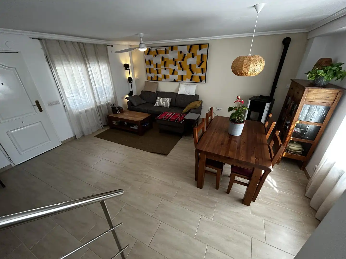 Wohnung zum Verkauf in Carrer Dinamarca, 20, Voramar Wohnzimmer von Wohnung zum Verkauf in Benicasim / Benicàssim mit Klimaanlage, Heizung und Privatgarten