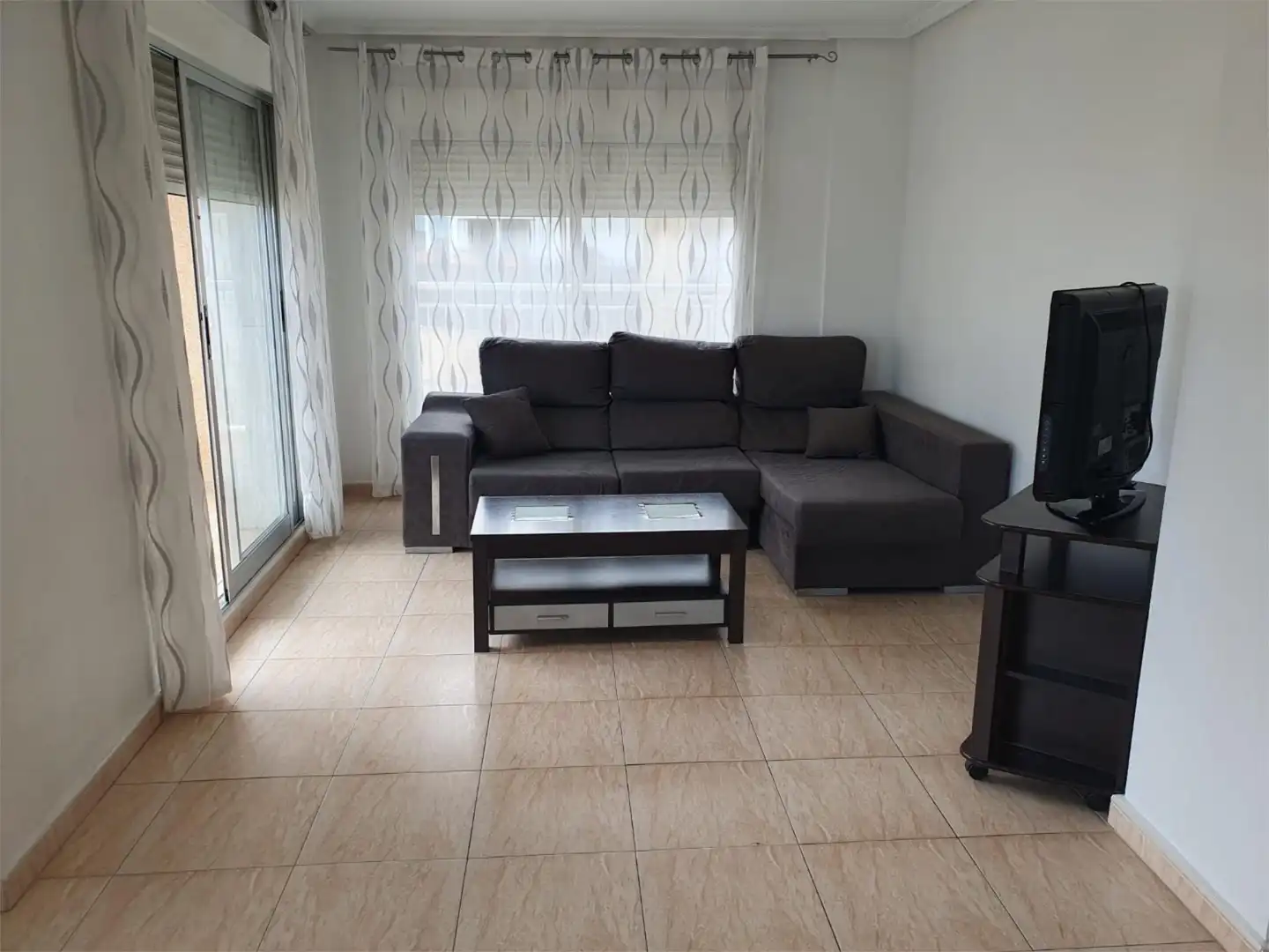 Wohnzimmer von Wohnung zur Miete in Dolores mit Terrasse, Möbliert und Ofen