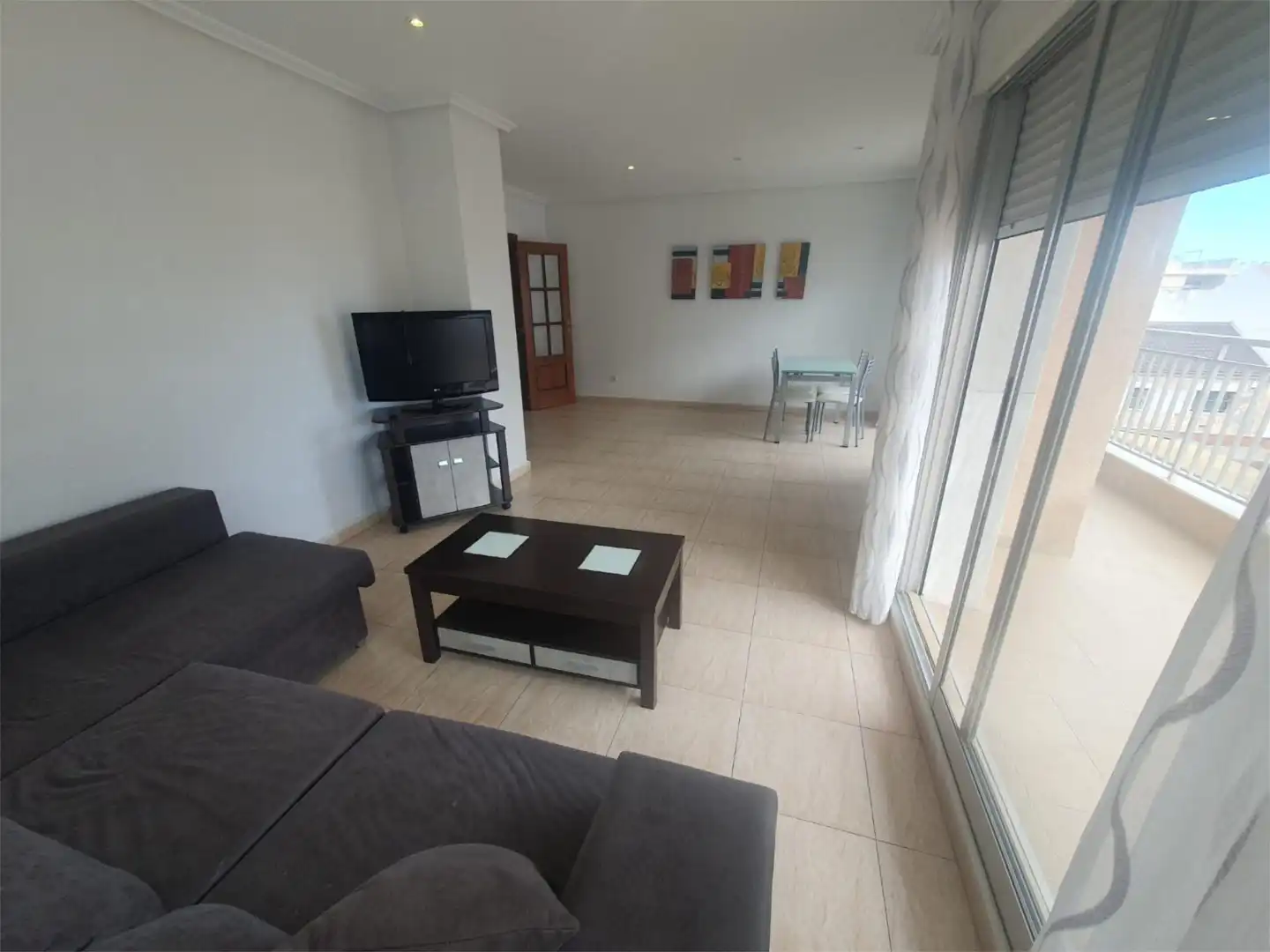 Living room of Flat for rent in Dolores  with Terrace, Furnished and Oven