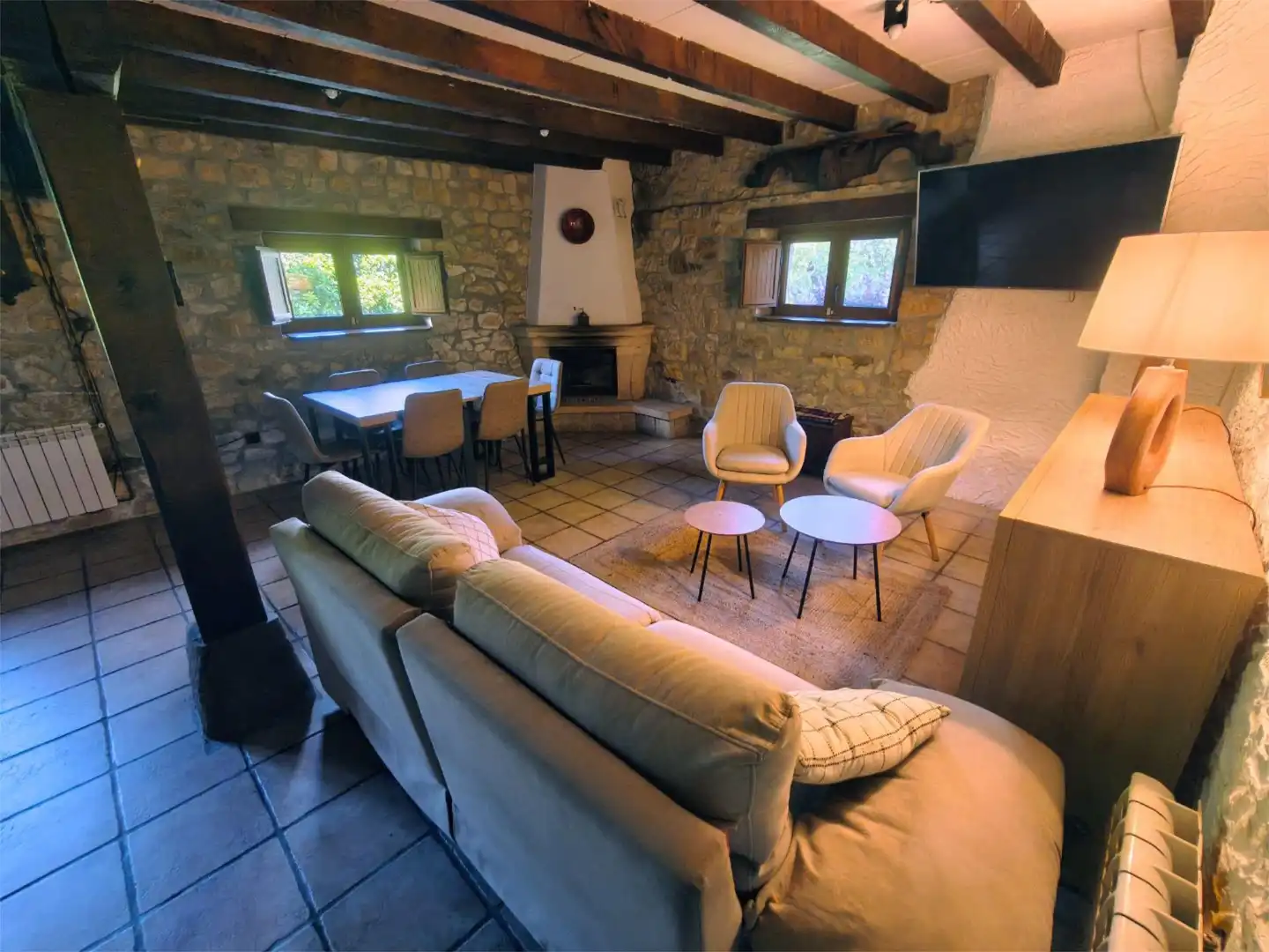 Houses for sale in Penagos-casares, 13a, Penagos Living room of Houses for sale in Penagos with Balcony