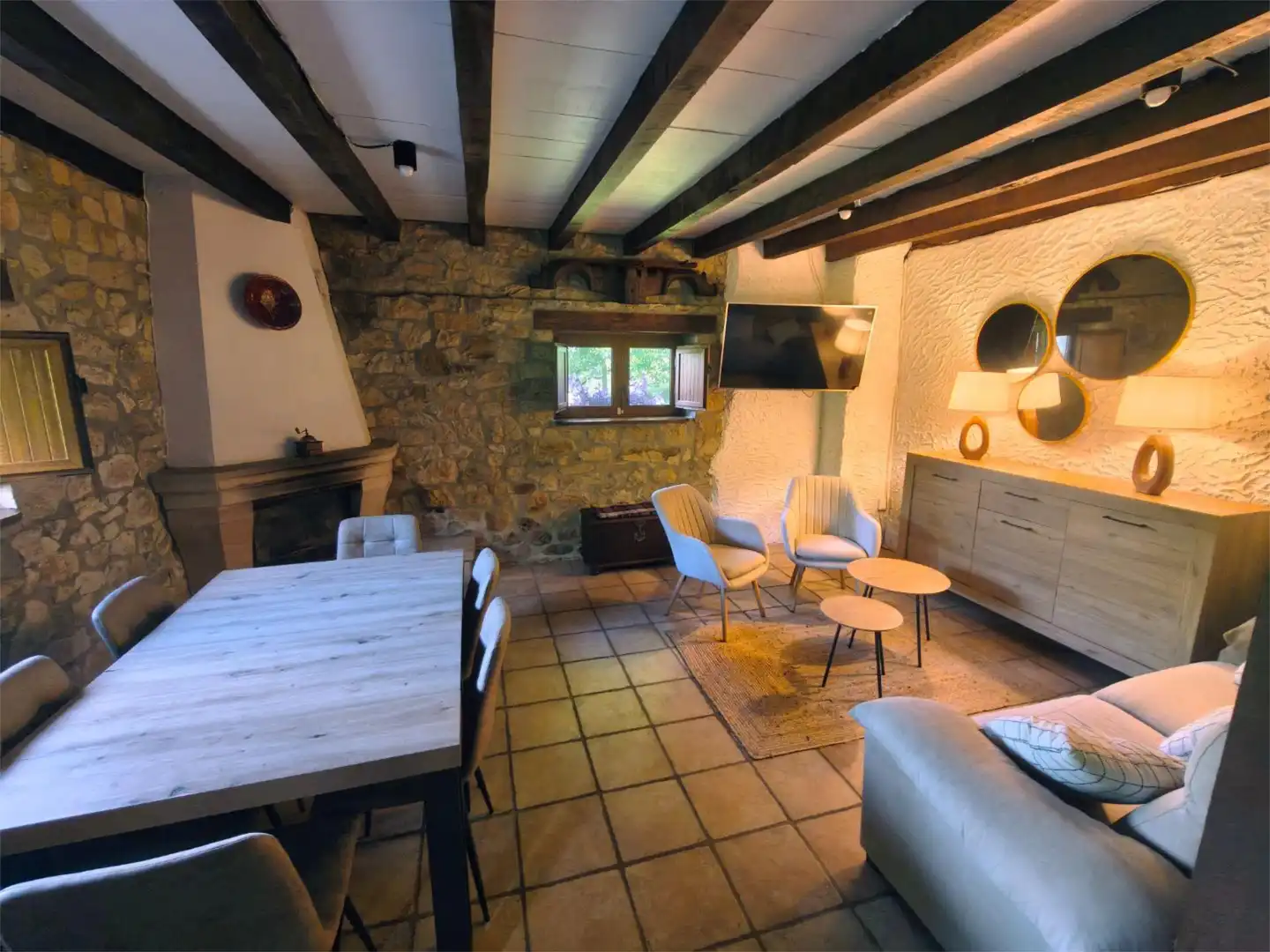 Houses for sale in Penagos-casares, 13a, Penagos Living room of Houses for sale in Penagos with Balcony