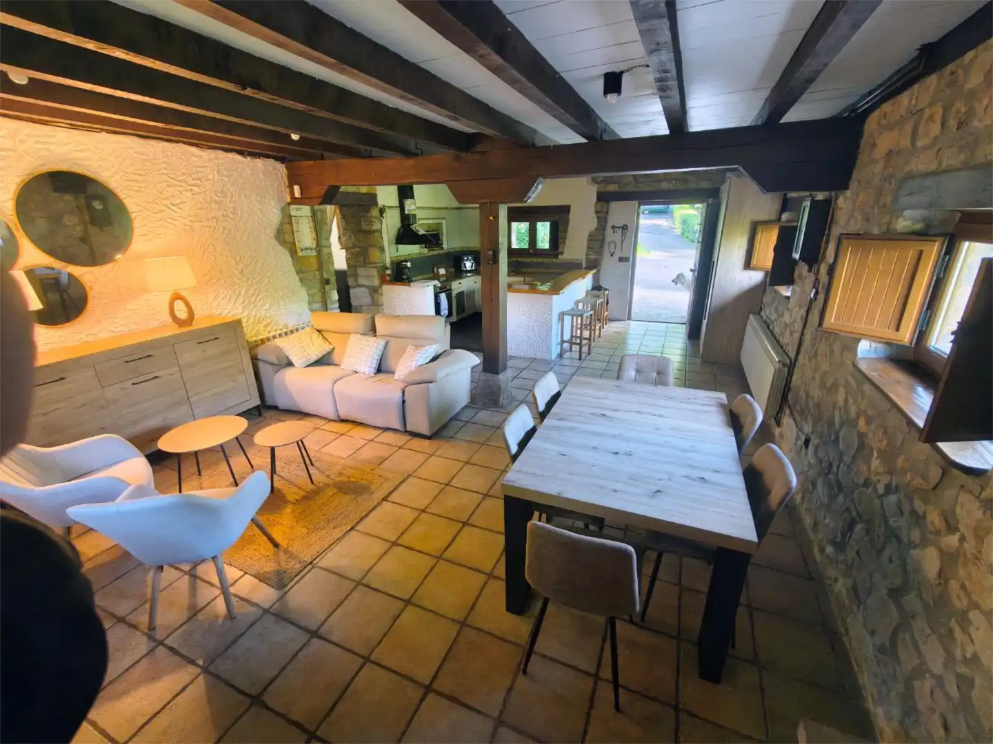 Houses for sale in Penagos-casares, 13a, Penagos Dining room of Houses for sale in Penagos with Balcony