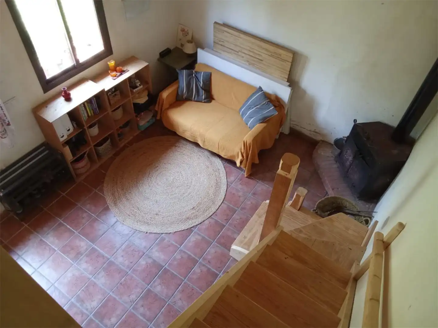 Wohnung zum Verkauf in Aldea el Collado, 2, Alájar Wohnzimmer von Wohnung zum Verkauf in Alájar mit Heizung, Privatgarten und Abstellraum