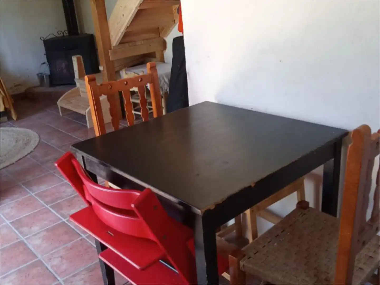 Wohnung zum Verkauf in Aldea el Collado, 2, Alájar Esszimmer von Wohnung zum Verkauf in Alájar mit Heizung, Privatgarten und Abstellraum