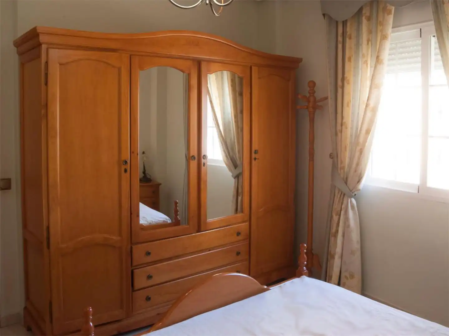 Bedroom of Flat for sale in Segura de la Sierra  with Air Conditioner and Balcony