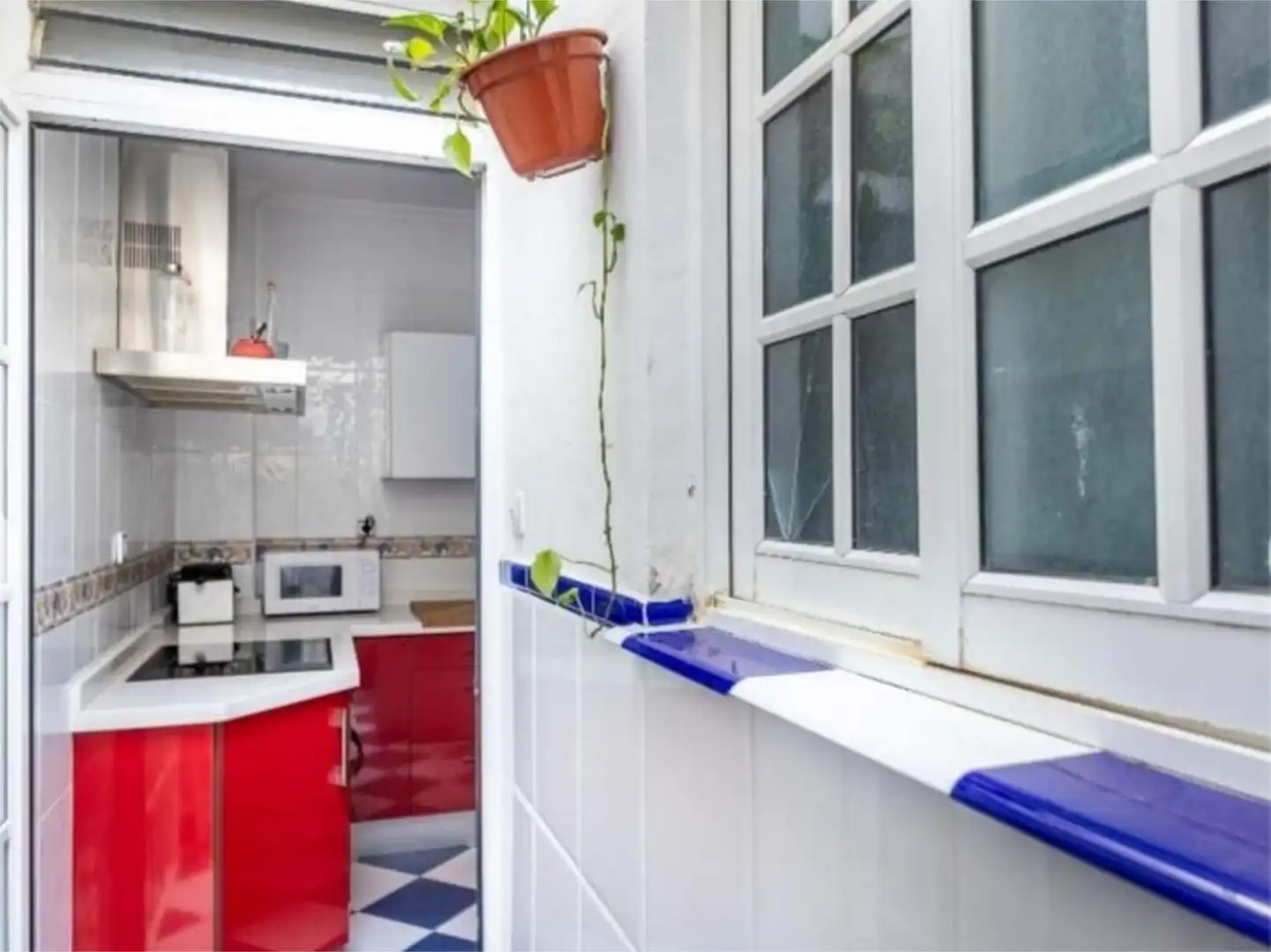 Einfamilien-Reihenhaus zum Verkauf in Calle Cristina Hoyos, 8, La Plata Terrasse von Einfamilien-Reihenhaus zum Verkauf in Sevilla Capital mit Klimaanlage, Terrasse und Balkon
