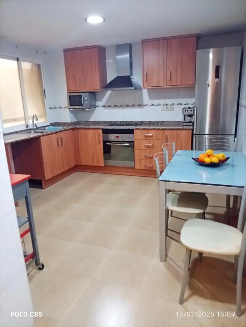 Kitchen of Flat for sale in L'Alcora  with Air Conditioner and Balcony