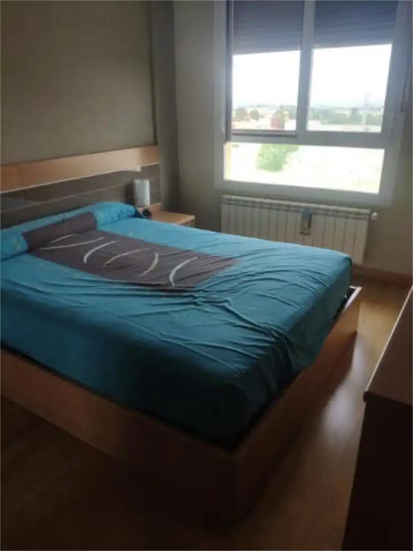 Bedroom of Flat for sale in Zamora Capital   with Heating, Terrace and Furnished