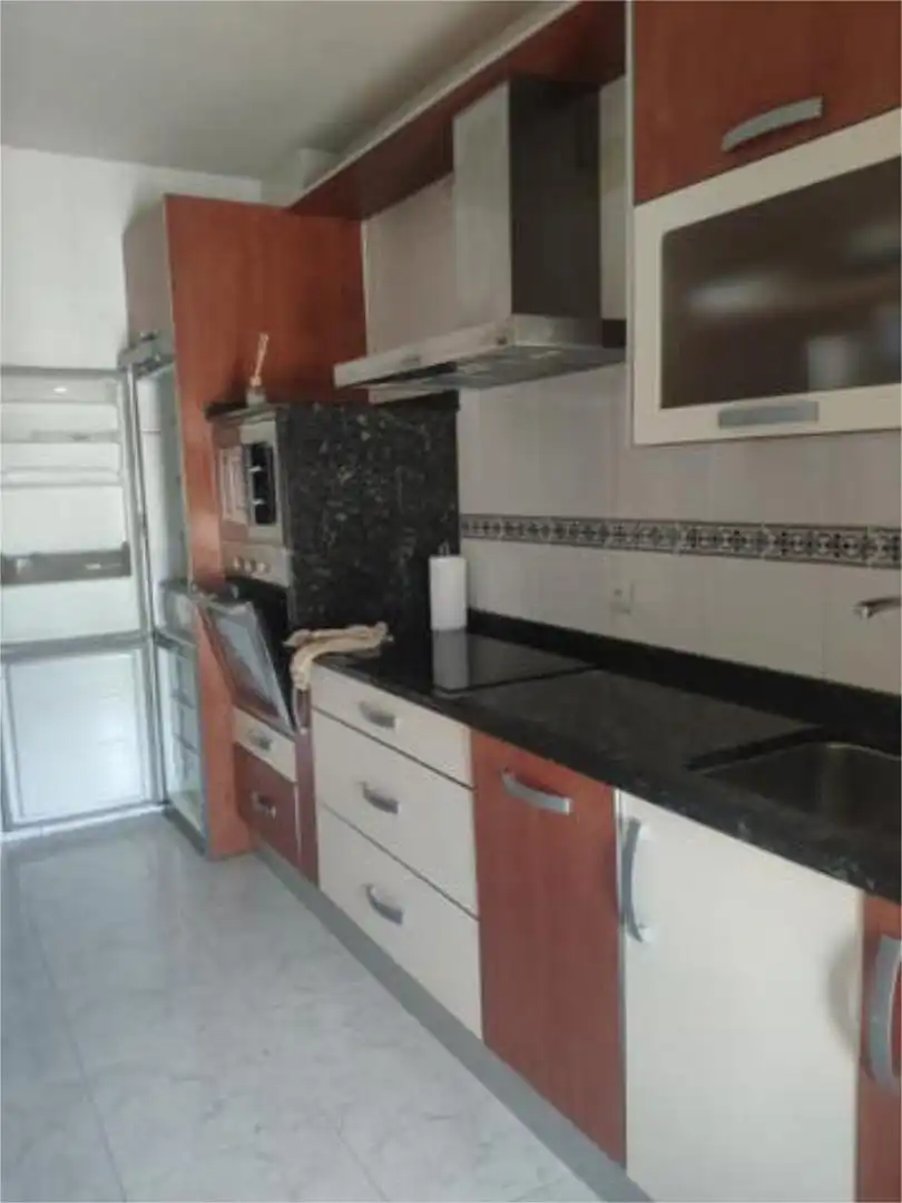 Kitchen of Flat for sale in Zamora Capital   with Heating, Terrace and Furnished