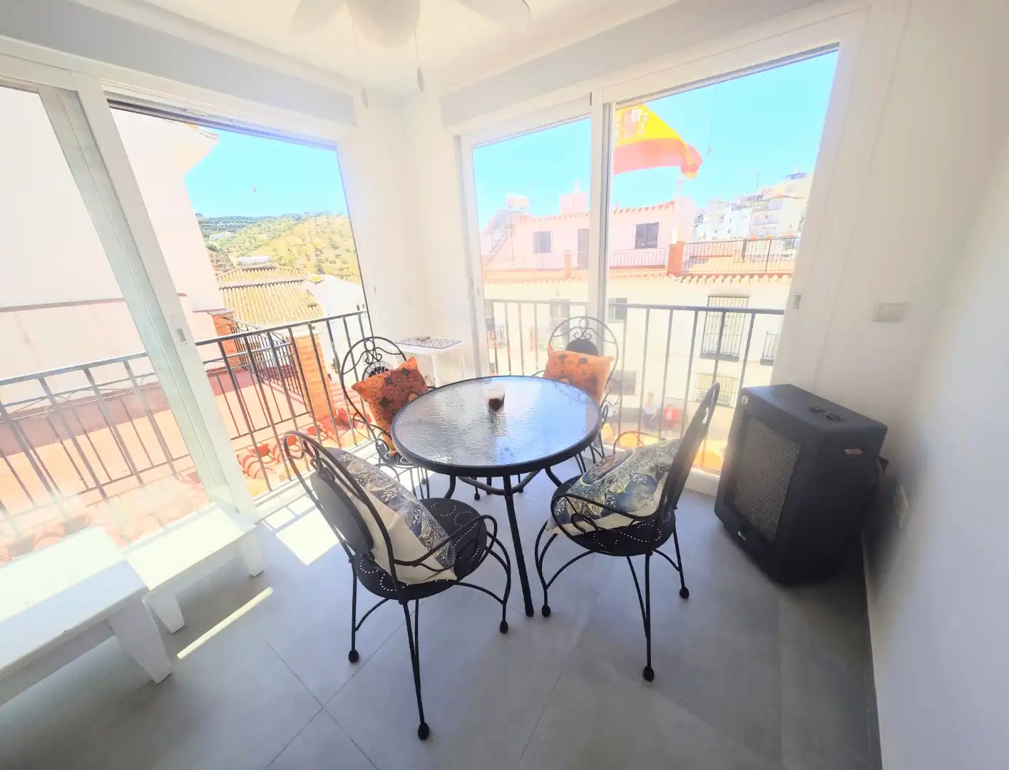 Terrassa de Casa adosada en venda en Algarrobo amb Terrassa