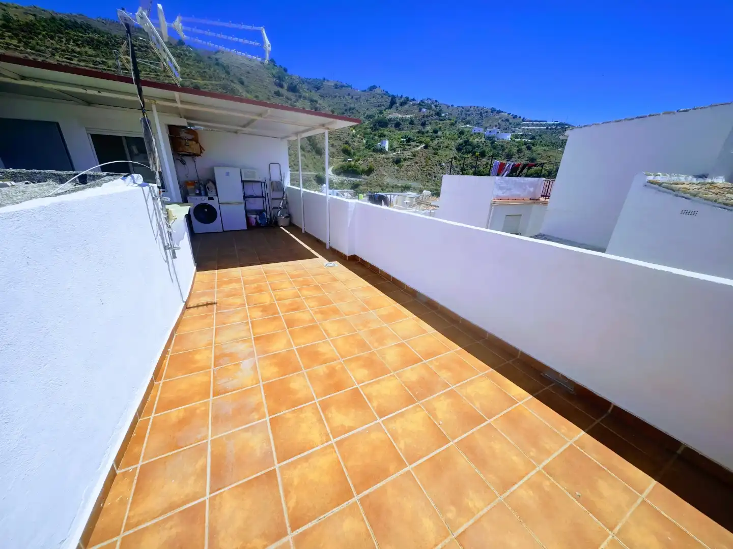 Terrassa de Casa adosada en venda en Algarrobo amb Terrassa