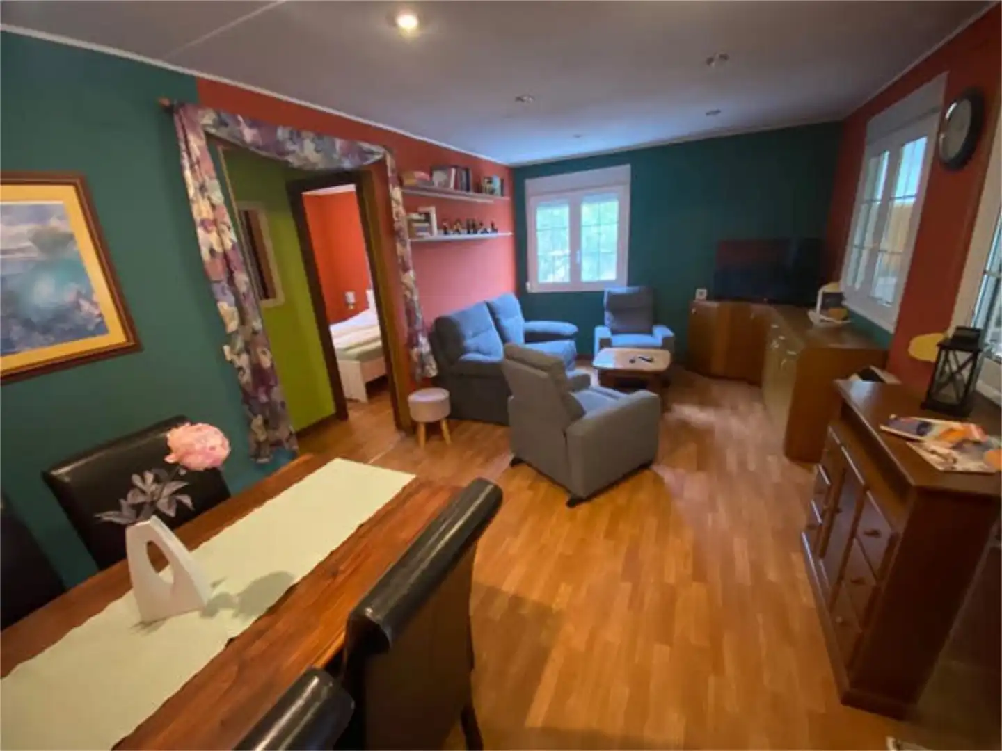 Casa o chalet de alquiler en Tébar - Los Arejos Sala de estar de Casa o chalet de alquiler en Águilas con Calefacción, Jardín privado y Terraza