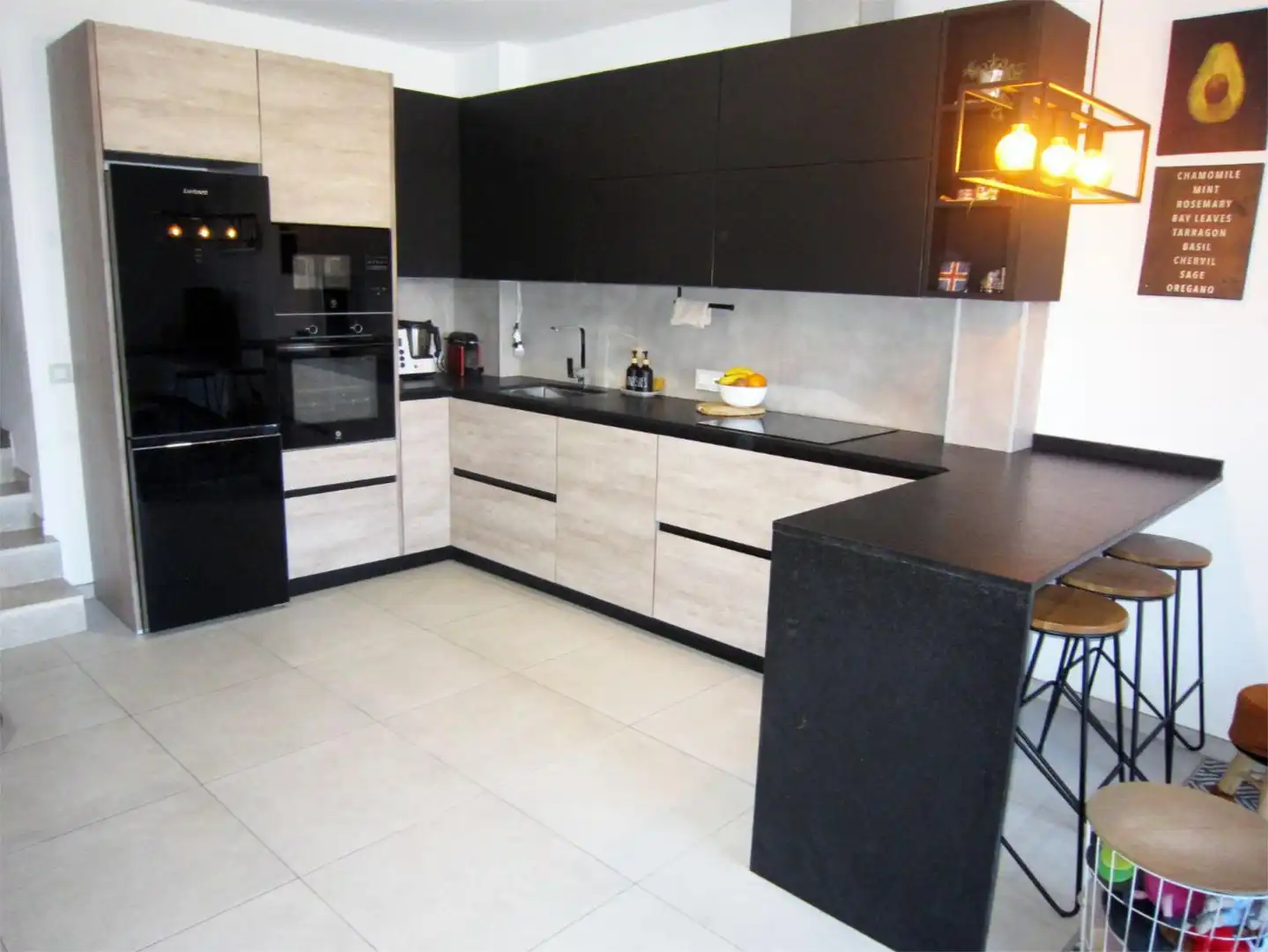 Kitchen of Detached homes for sale in Sencelles  with Air Conditioner and Terrace