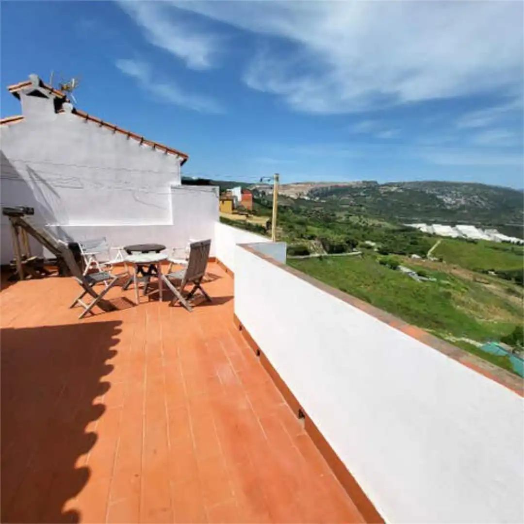 Houses for sale in Manilva Pueblo Terrace of Houses for sale in Manilva with Terrace
