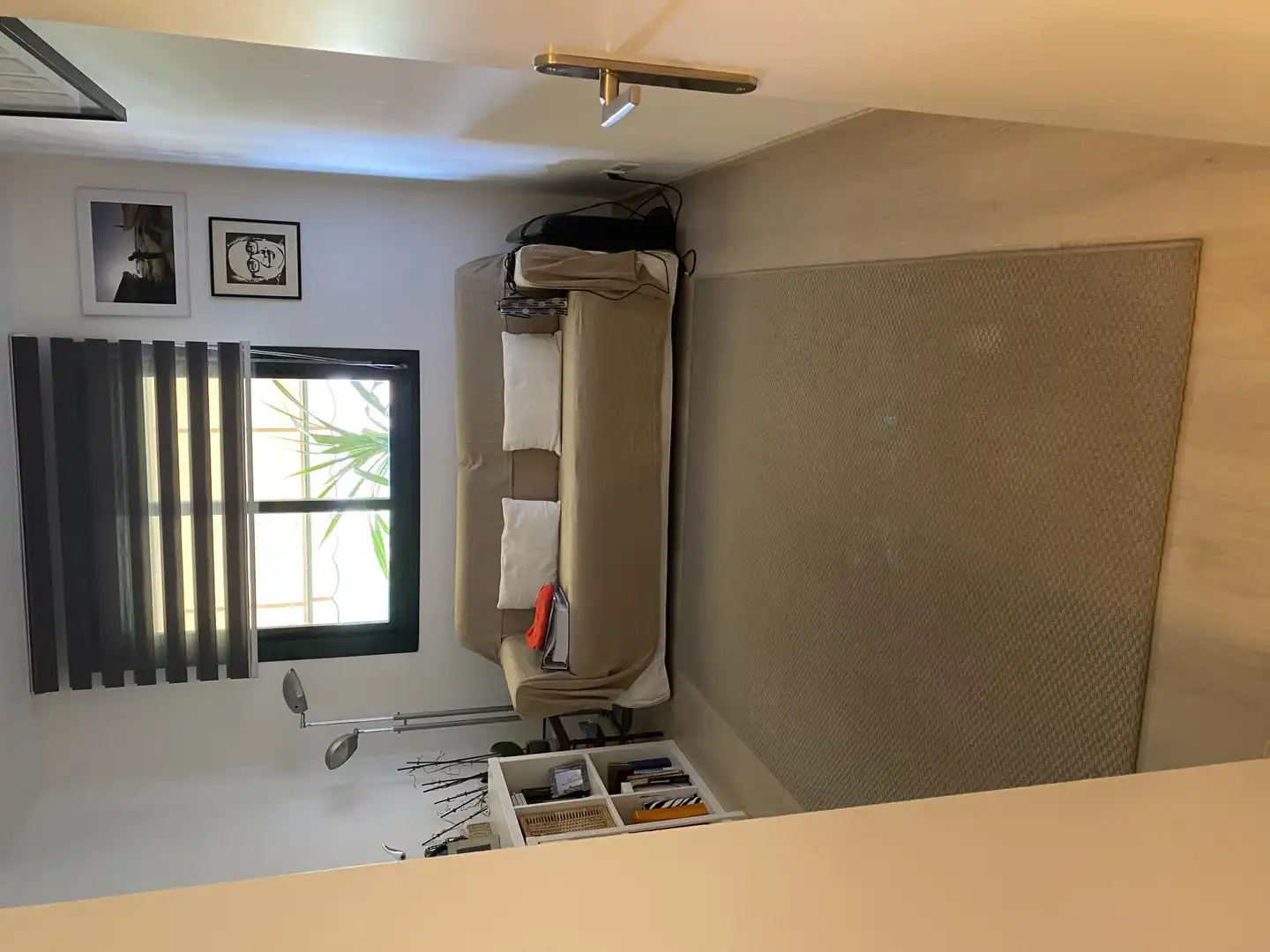 Living room of Flat for rent in  Palma de Mallorca  with Air Conditioner, Terrace and Swimming Pool