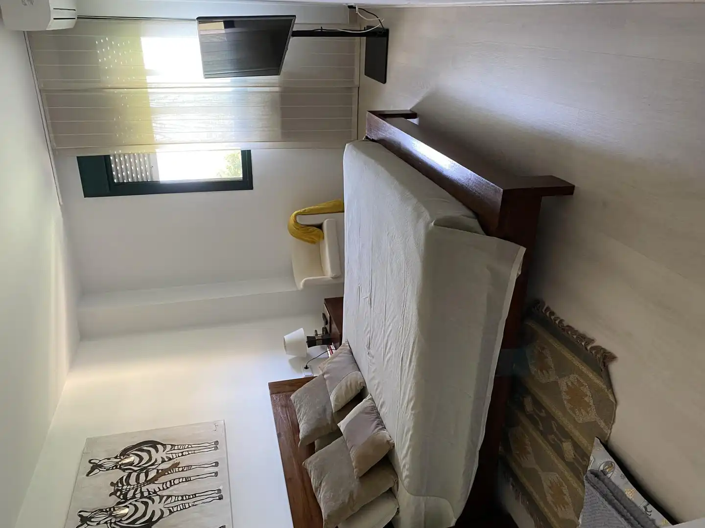 Bedroom of Flat for rent in  Palma de Mallorca  with Air Conditioner, Terrace and Swimming Pool
