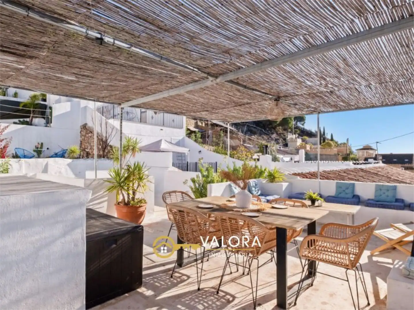 Terrassa de Casa o xalet en venda en Carratraca amb Aire condicionat, Terrassa i Piscina