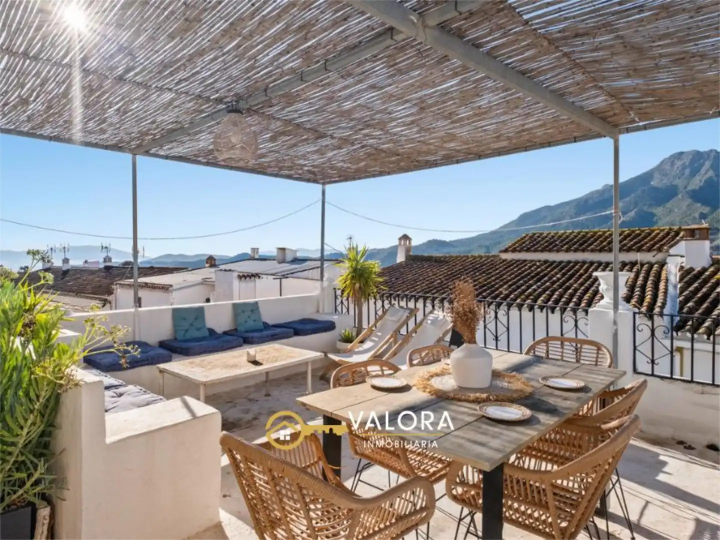 Terrassa de Casa o xalet en venda en Carratraca amb Aire condicionat, Terrassa i Piscina
