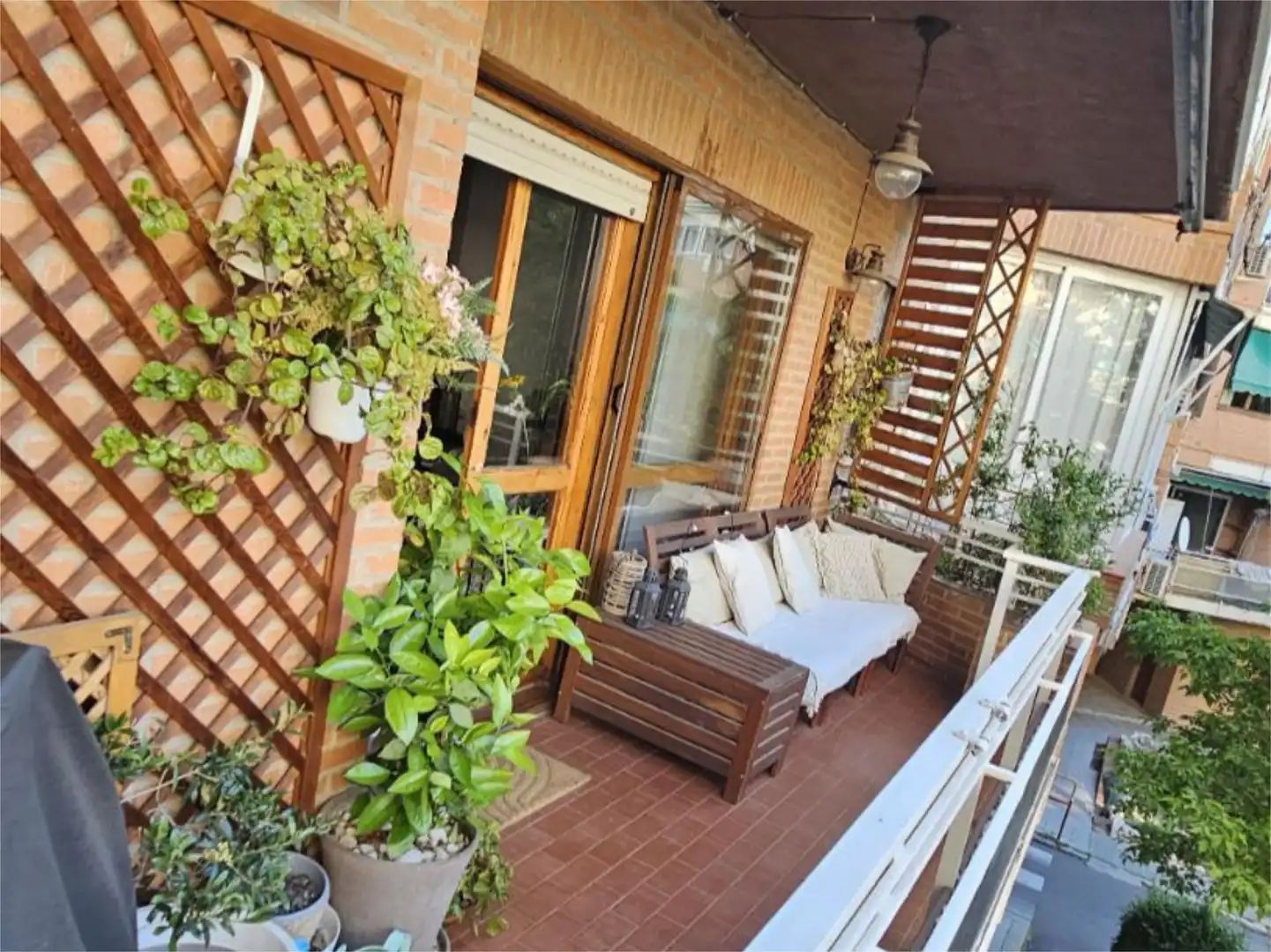 Balcony of Flat for sale in  Madrid Capital  with Terrace and Balcony