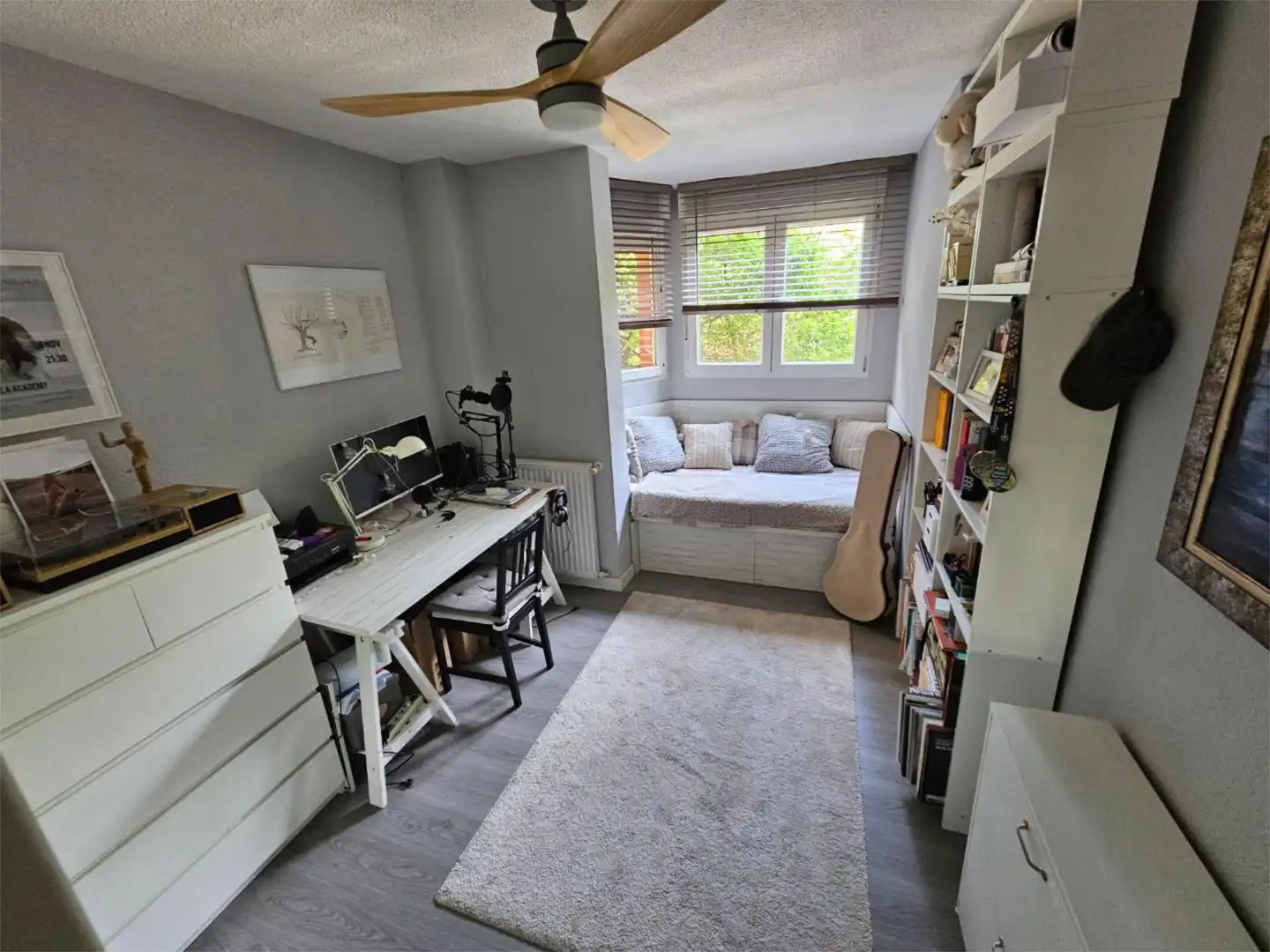 Bedroom of Flat for sale in  Madrid Capital  with Terrace and Balcony