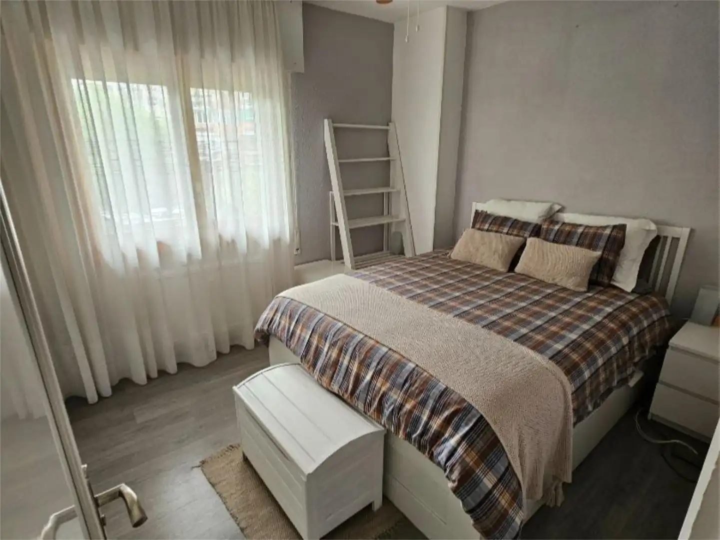 Bedroom of Flat for sale in  Madrid Capital  with Terrace and Balcony