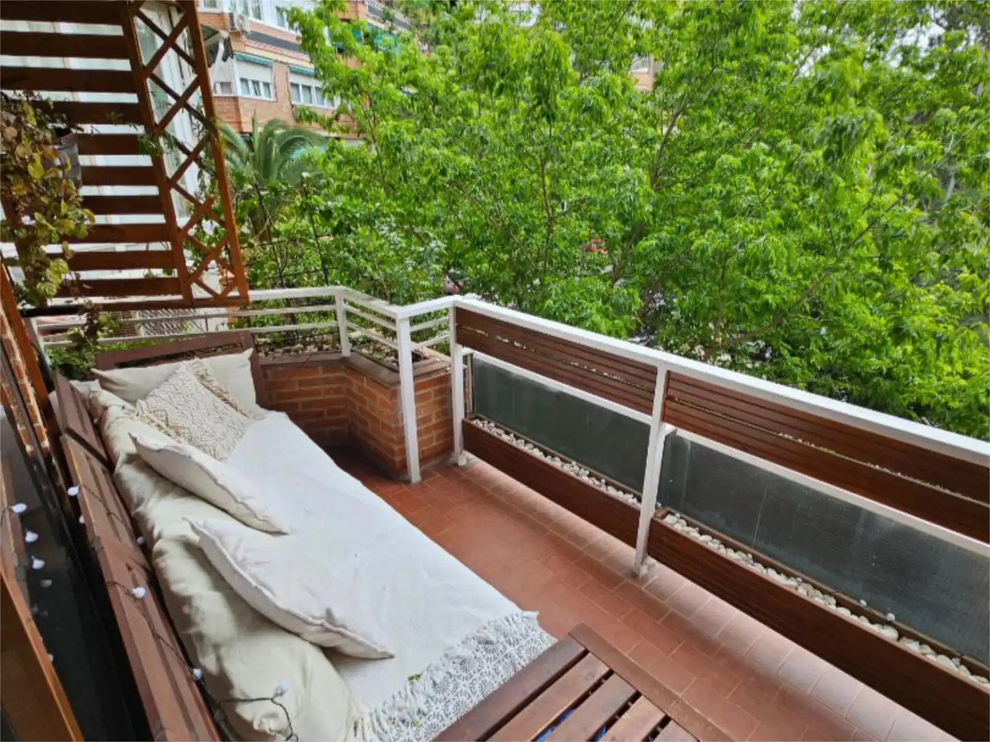 Balcony of Flat for sale in  Madrid Capital  with Terrace and Balcony