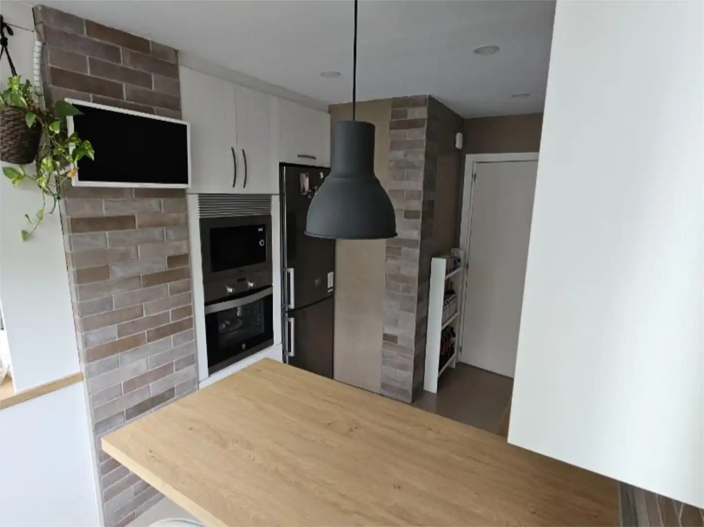 Kitchen of Flat for sale in  Madrid Capital  with Terrace and Balcony