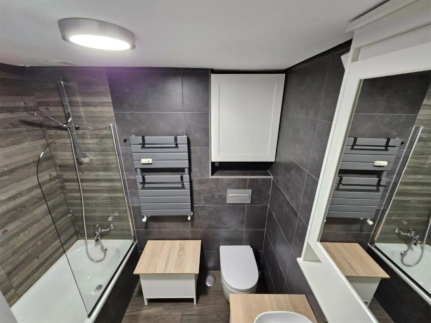 Bathroom of Flat for sale in  Madrid Capital  with Terrace and Balcony