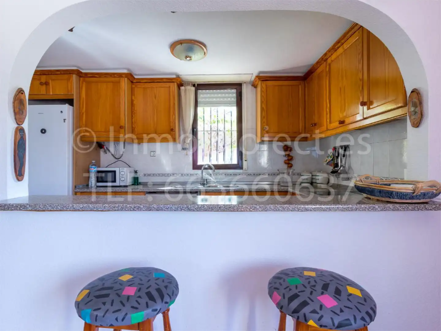Casa adosada en venda a Avinguda del Carabasí, 4a, Novamar - Mediterráneo Cuina de Casa adosada en venda en Santa Pola amb Aire condicionat, Terrassa i Piscina