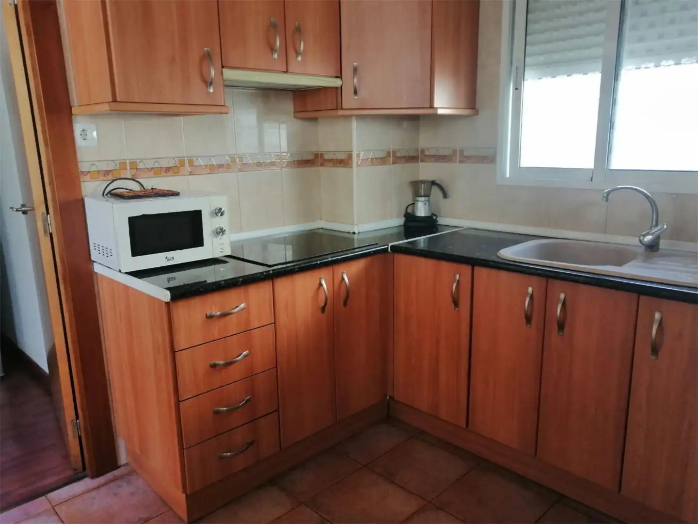 Kitchen of Flat for rent in Elda  with Parquet flooring and Furnished