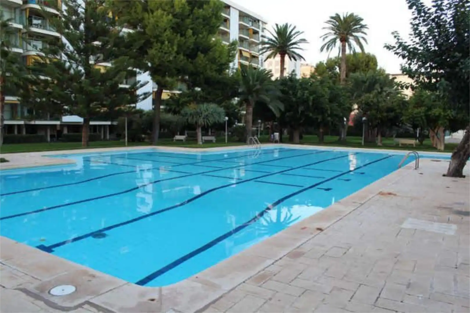 Piscina de Apartamento de alquiler en Gandia con Terraza y Piscina