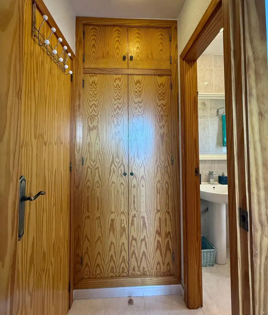 Apartments for sale in Gran Vía de la Manga, 5, La Manga del Mar Menor Bathroom of Apartments for sale in La Manga del Mar Menor with Air Conditioner and Terrace