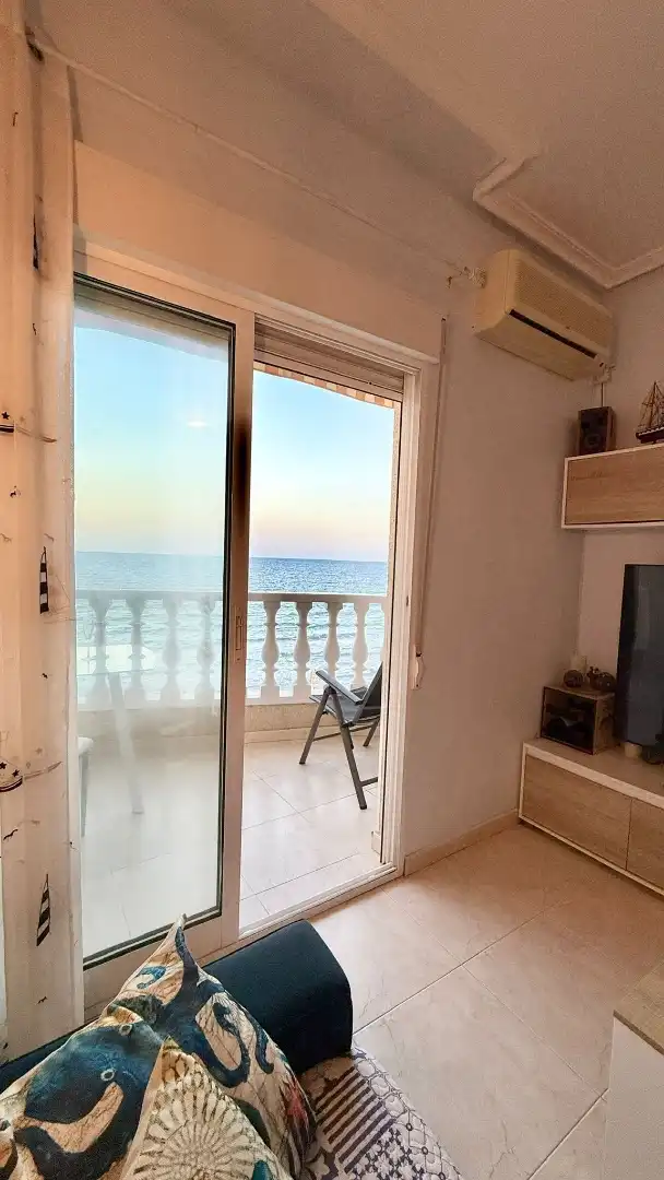 Apartments for sale in Gran Vía de la Manga, 5, La Manga del Mar Menor Balcony of Apartments for sale in La Manga del Mar Menor with Air Conditioner and Terrace