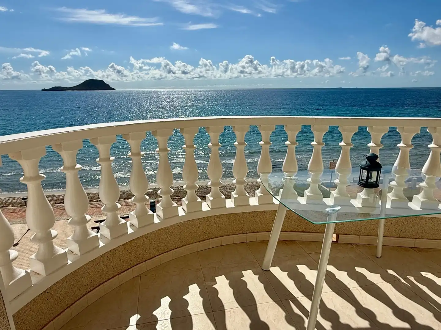 Balcony of Apartments for sale in La Manga del Mar Menor  with Air Conditioner and Terrace