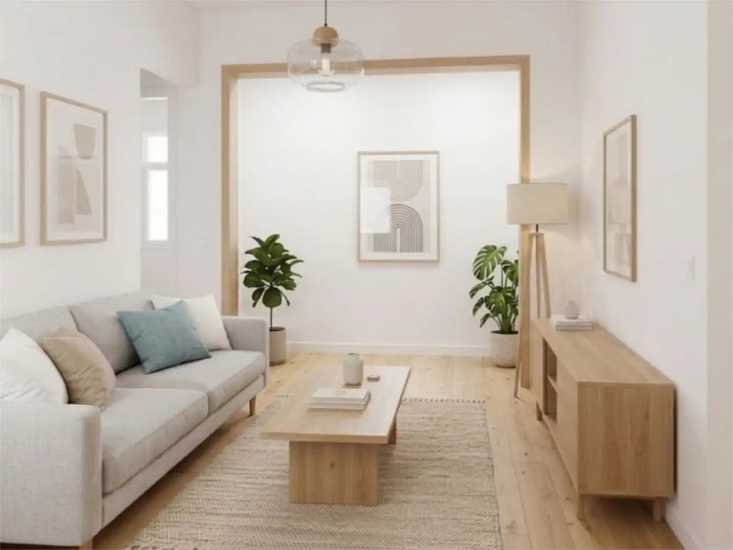 Wohnung zum Verkauf in Calle de Francisco Silvela, 104, Prosperidad Wohnzimmer von Wohnung zum Verkauf in Madrid Capital mit Klimaanlage